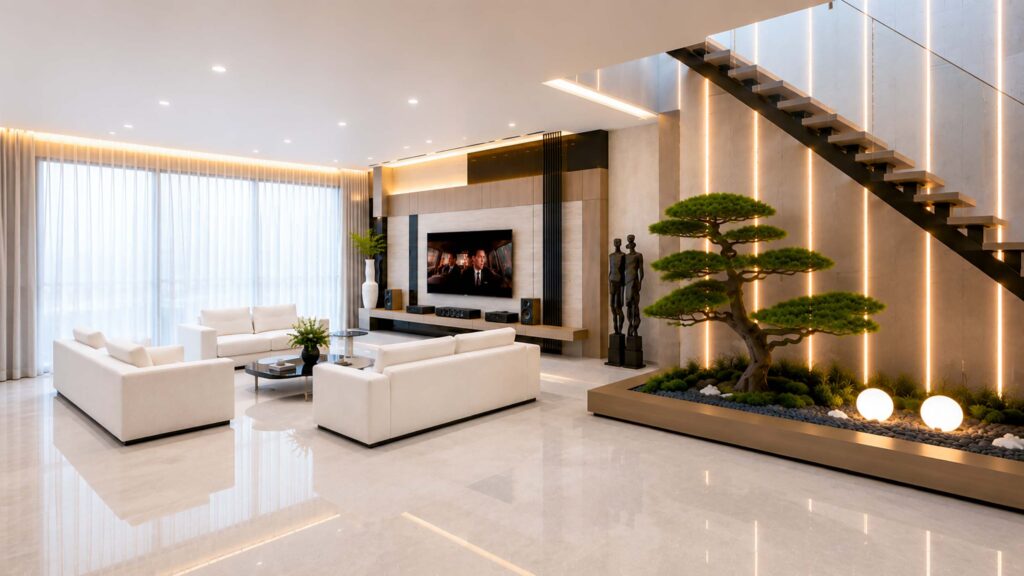 Tv entairtemnet floor