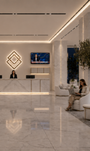 CMD-Luxury-Hotel-Reception-Night-White-4K